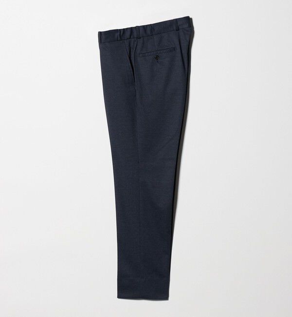 UNITED ARROWS green label relaxing「A+ プリントジャージ スタンダード セットアップ パンツ スラックス -ウォッシャブル・ストレッチ-」|スラックス|NAVY