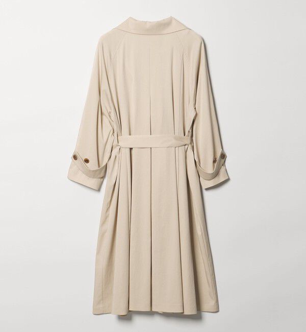 EMMEL REFINES「＜EMMEL REFINES＞EM Wボタン トロミ フレア トレンチコート」|トレンチコート|