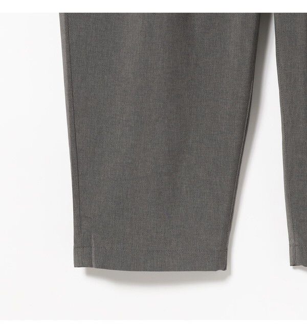 BEAMS「ドライ 2プリーツ イージーパンツ」|チノ|