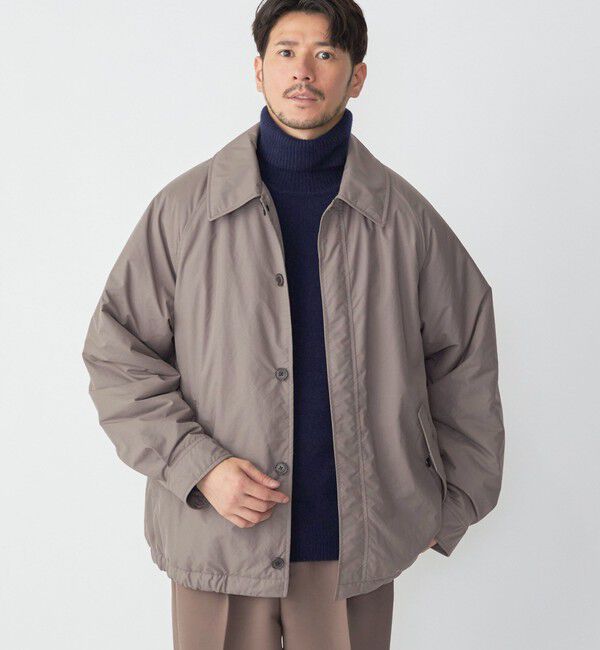 SHIPS「SHIPS:〈撥水〉Thinsulate 中綿 ハリントンジャケット」|ブルゾン・スタジャン|