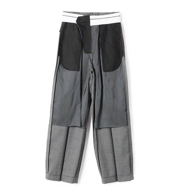 SHIPS for women「SHIPS Primary Navy Label:トロ マーベルト センター プレス パンツ」|その他|