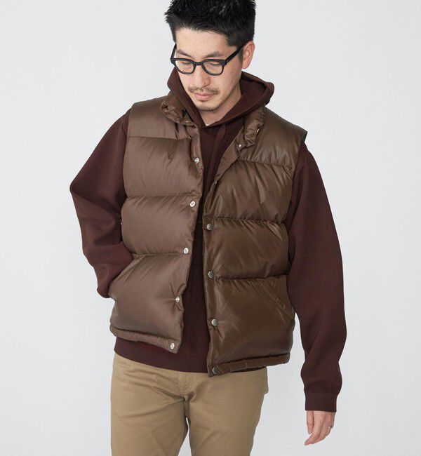 SHIPS「SHIPS: 〈撥水加工〉光電子(R) オーセンティック ダウン ベスト」|ダウンベスト・ベスト|