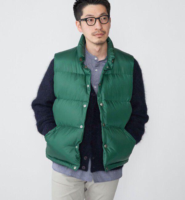 SHIPS「SHIPS: 〈撥水加工〉光電子(R) オーセンティック ダウン ベスト」|ダウンベスト・ベスト|