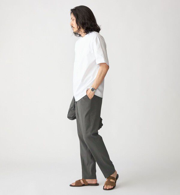 SHIPS「SHIPS: ハイゲージ クルーネック ポンチ Tシャツ」|Tシャツ・カットソー|