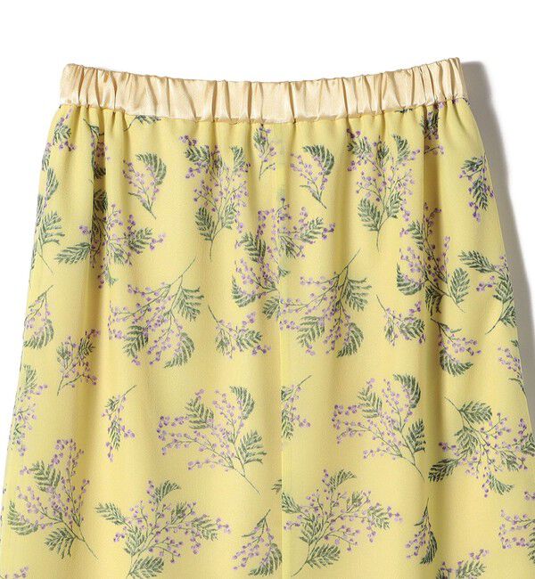 SHIPS for women「〈手洗い可能〉シアー レイヤード プリント スカート」|スカート|