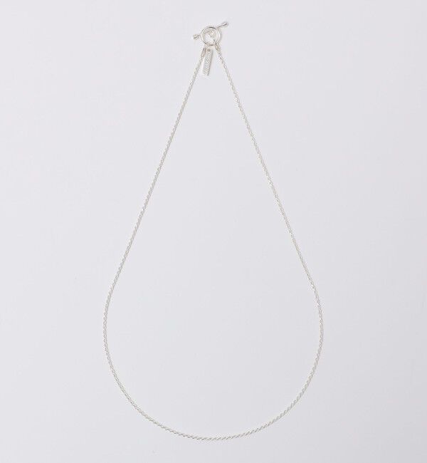 SHIPS「XOLO: TINY FRENCH ROPE LINK ネックレス」|ネックレス|シルバー