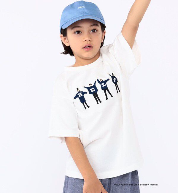 SHIPS KIDS「SHIPS KIDS:100～130cm /【THE BEATLES（ザ・ビートルズ）】半袖 TEE」|Tシャツ・カットソー|