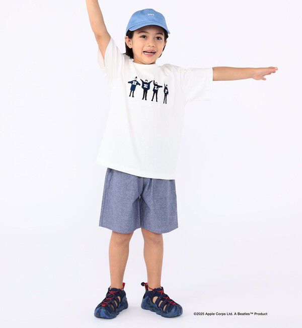 SHIPS KIDS「SHIPS KIDS:100～130cm /【THE BEATLES（ザ・ビートルズ）】半袖 TEE」|Tシャツ・カットソー|