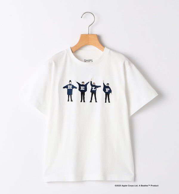 SHIPS KIDS「SHIPS KIDS:100～130cm /【THE BEATLES（ザ・ビートルズ）】半袖 TEE」|Tシャツ・カットソー|