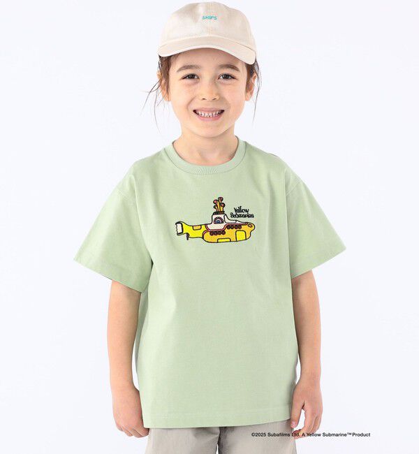 SHIPS KIDS「SHIPS KIDS:100～130cm /【THE BEATLES（ザ・ビートルズ）】半袖 TEE」|Tシャツ・カットソー|