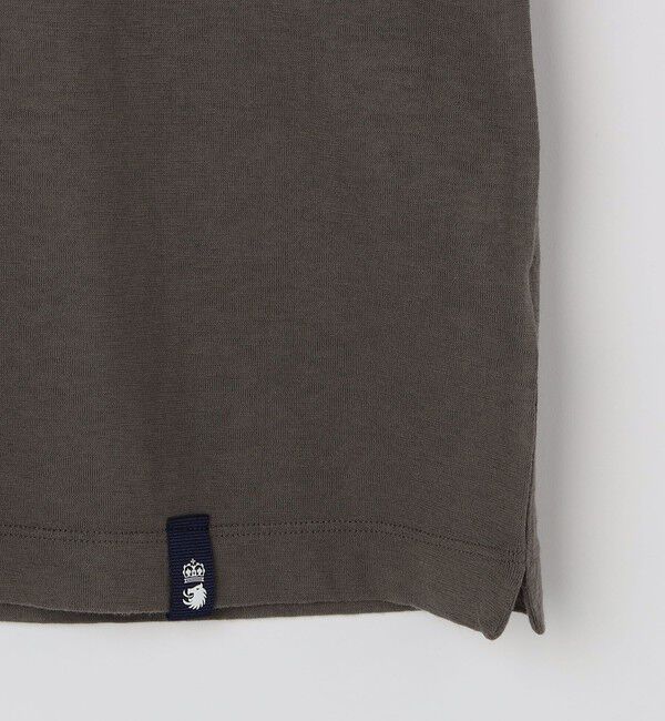 SHIPS「DRUMOHR: コットン/リネン ガーメントダイ Tシャツ」|Tシャツ・カットソー|