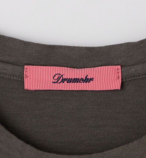 SHIPS「DRUMOHR: コットン/リネン ガーメントダイ Tシャツ」|Tシャツ・カットソー|