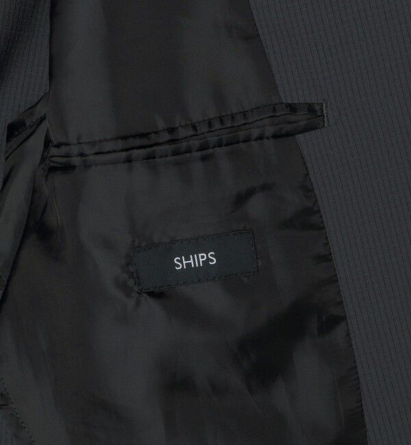 SHIPS「【WEB限定】SHIPS:〈手洗い可能〉ナチュラル ストレッチ エア セットアップ」|スーツ|