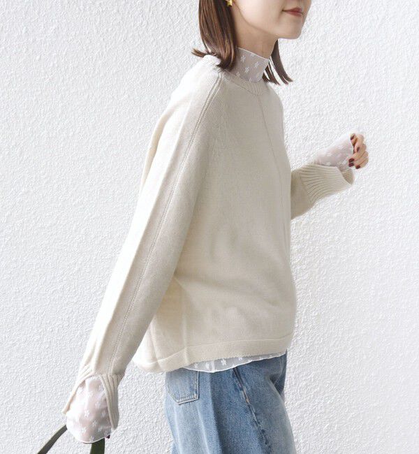 SHIPS for women「【WEB限定】〈手洗い可能〉ホールガーメント ドルマン ニット」|ニット・セーター|