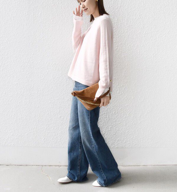 SHIPS for women「【WEB限定】〈手洗い可能〉ホールガーメント ドルマン ニット」|ニット・セーター|