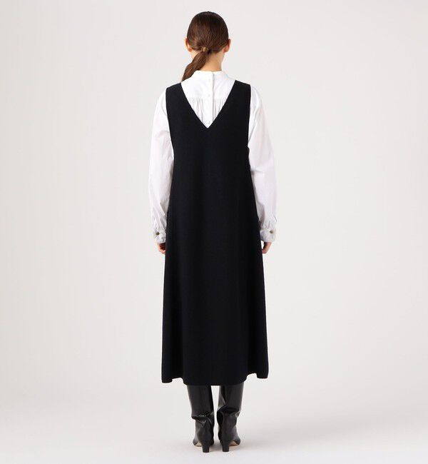 TOMORROWLAND collection「リングニット フロンタブルドレス」|ワンピース|