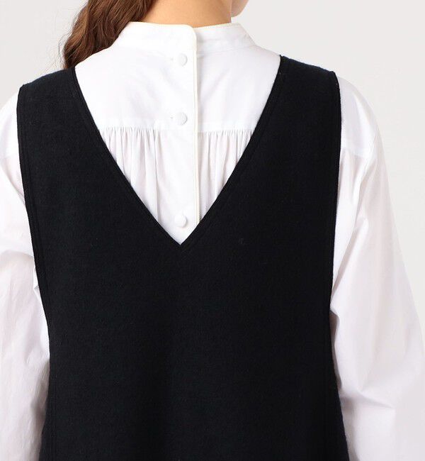 TOMORROWLAND collection「リングニット フロンタブルドレス」|ワンピース|