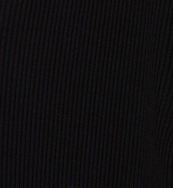 DES PRES「シルクコットンリブ Uネックプルオーバー」|Tシャツ・カットソー|