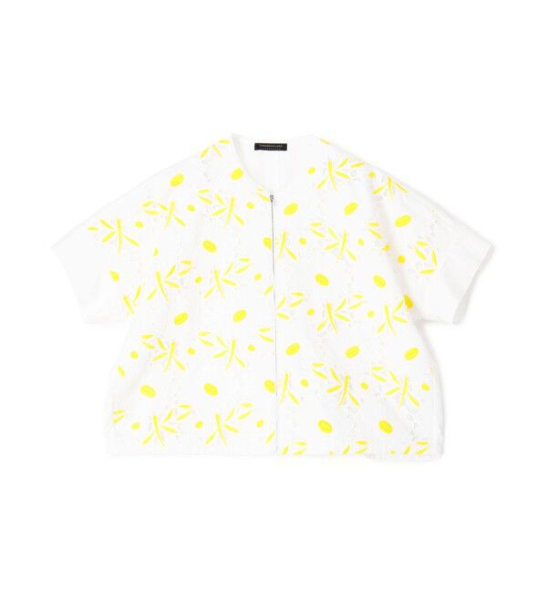TOMORROWLAND collection「デイジーポップ ジップアップブラウス」|シャツ・ブラウス|12 ホワイト系