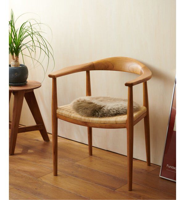 journal standard Furniture「SHEEPSKIN SEAT PAD　シープスキン シートパッド 35&times;35cm」|その他|ブラウン