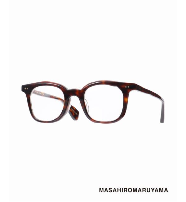 EYETHINK「MASAHIRO MARUYAMA 別注 MM-0025 No.E2 Red havana Optical」|メガネ|ブラウン