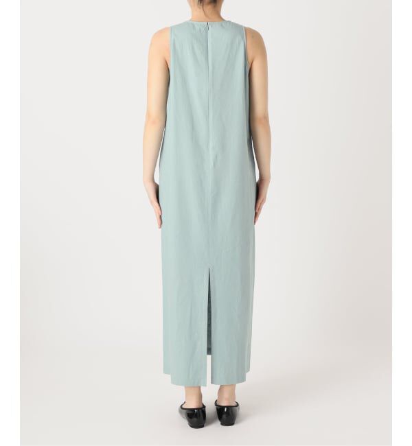 SLOBE IENA「《WEB限定/追加》リネンレーヨンノースリーブナローワンピース」|ワンピース|