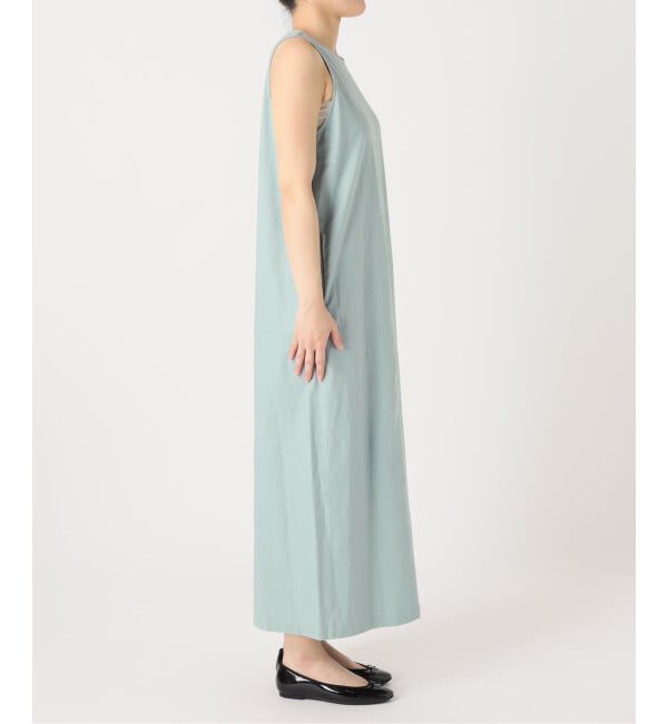 SLOBE IENA「《WEB限定/追加》リネンレーヨンノースリーブナローワンピース」|ワンピース|
