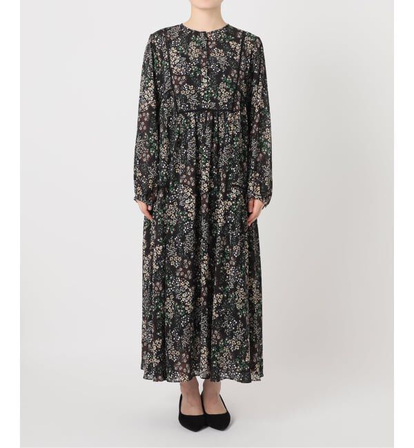 SLOBE IENA「《WEB限定/追加3》FLOWER PRINT ワンピース」|ワンピース|