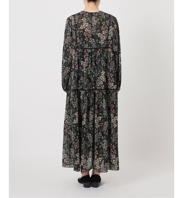 SLOBE IENA「《WEB限定/追加3》FLOWER PRINT ワンピース」|ワンピース|