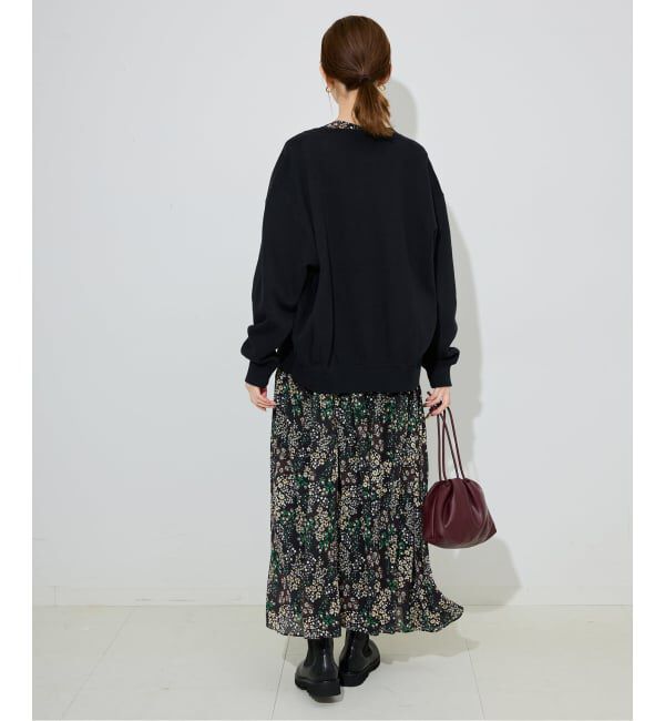 SLOBE IENA「《WEB限定/追加3》FLOWER PRINT ワンピース」|ワンピース|