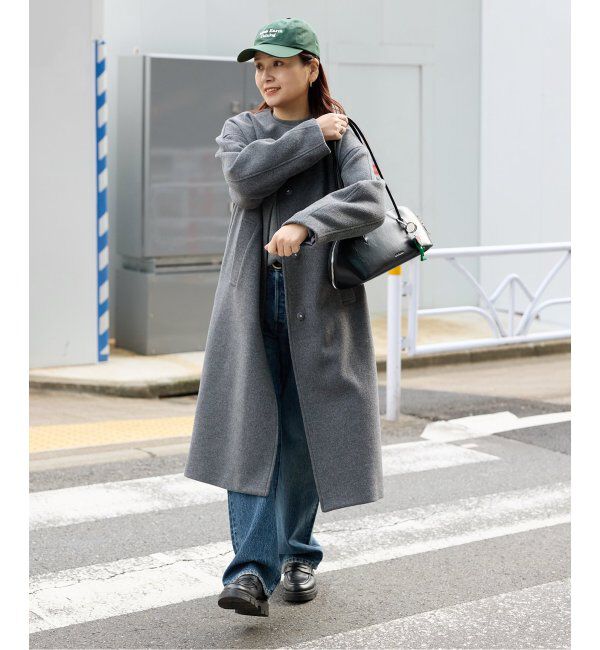 JOURNAL STANDARD「スーパー140ビーバーノーカラーコート」|ノーカラーコート|