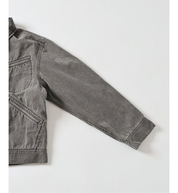 J.S.Homestead「J.S.Homestead / Stead ピグメントキャンバス ジップジャケット」|その他|