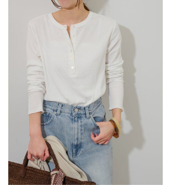 JOURNAL STANDARD relume「ベアテレコ2WAYヘンリーネックプルオーバー」|Tシャツ・カットソー|