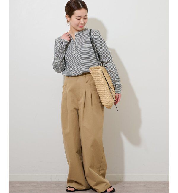 JOURNAL STANDARD relume「ベアテレコ2WAYヘンリーネックプルオーバー」|Tシャツ・カットソー|