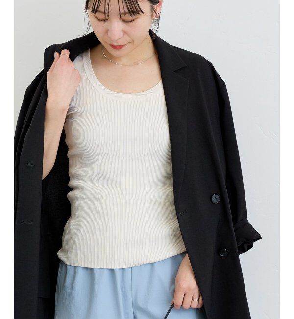 JOURNAL STANDARD「《追加2》Uネックニットタンク」|タンクトップ|