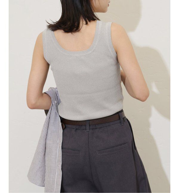 JOURNAL STANDARD「《追加2》Uネックニットタンク」|タンクトップ|