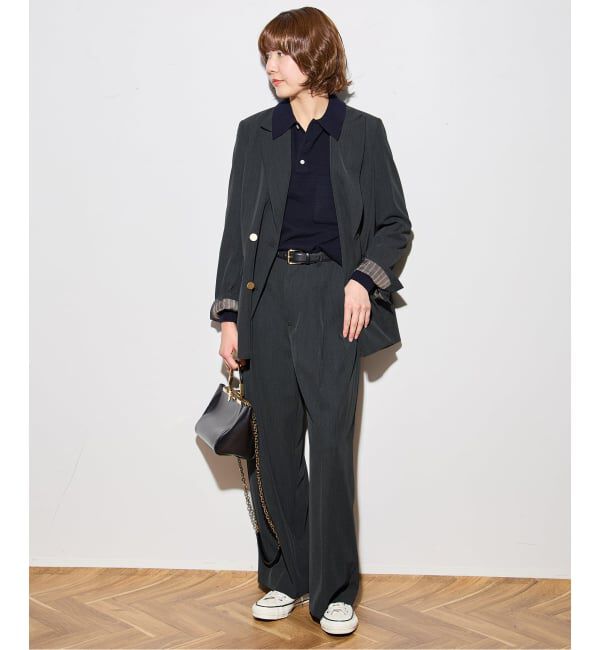 journal standard L'essage「《追加6》ヴィスポリギャバブレザージャケット」|テーラードジャケット|