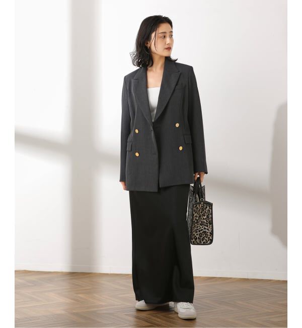 journal standard L'essage「《追加6》ヴィスポリギャバブレザージャケット」|テーラードジャケット|