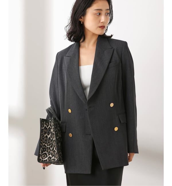 journal standard L'essage「《追加6》ヴィスポリギャバブレザージャケット」|テーラードジャケット|