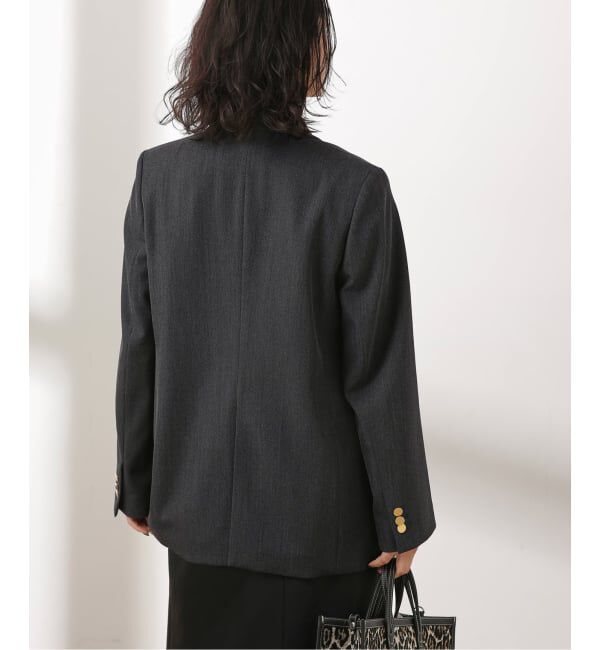 journal standard L'essage「《追加6》ヴィスポリギャバブレザージャケット」|テーラードジャケット|