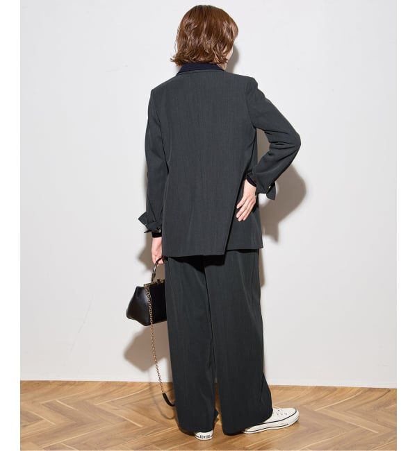 journal standard L'essage「《追加6》ヴィスポリギャバブレザージャケット」|テーラードジャケット|