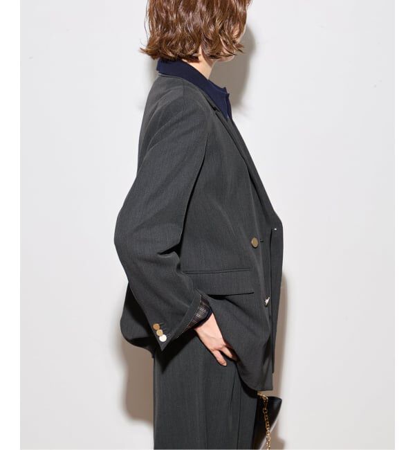 journal standard L'essage「《追加6》ヴィスポリギャバブレザージャケット」|テーラードジャケット|