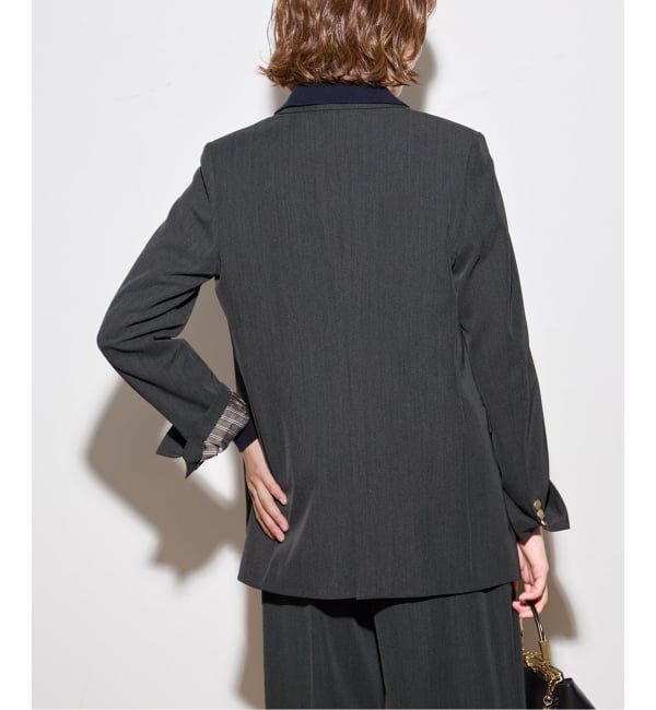 journal standard L'essage「《追加6》ヴィスポリギャバブレザージャケット」|テーラードジャケット|