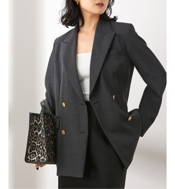 journal standard L'essage「《追加6》ヴィスポリギャバブレザージャケット」|テーラードジャケット|