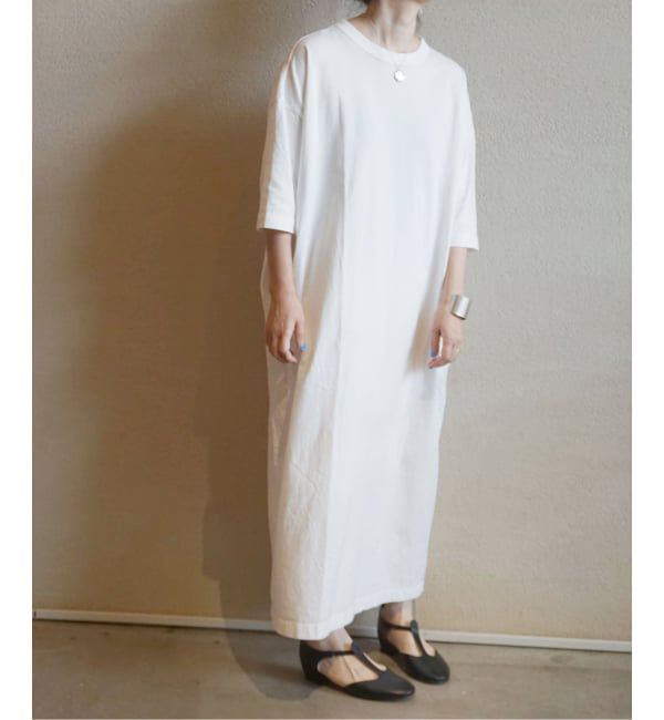 journal standard luxe「《予約》クラシック天竺スタンダードクルーネックワンピース」|ワンピース|