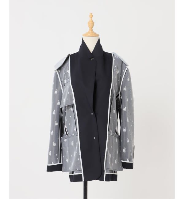 U by SPICK&SPAN「《予約》レースボンディングオーバージャケット」|テーラードジャケット|