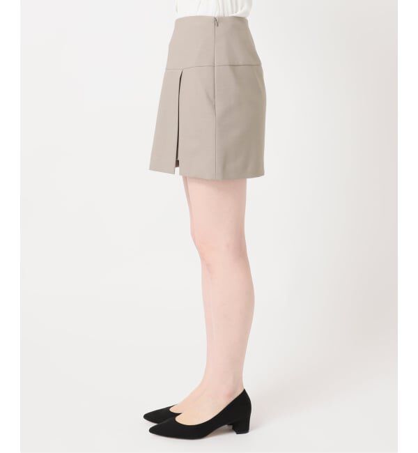U by SPICK&SPAN「《予約》サイドスリットミニスカート」|スカート|