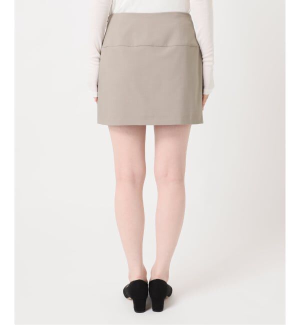 U by SPICK&SPAN「《予約》サイドスリットミニスカート」|スカート|