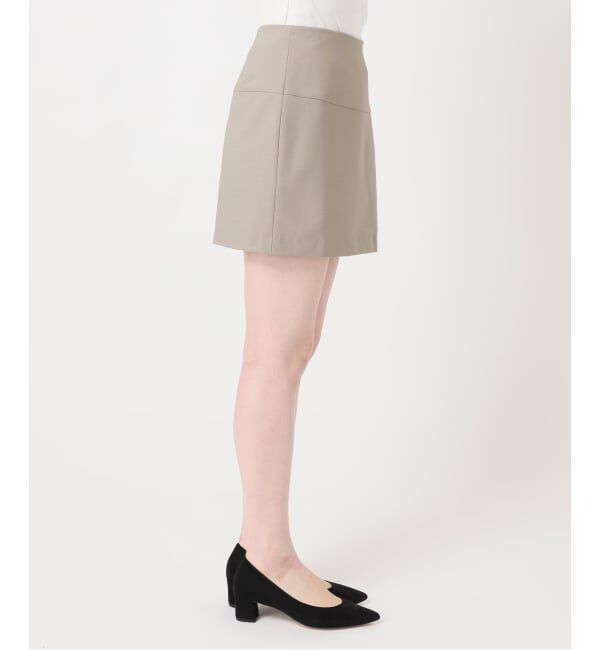 U by SPICK&SPAN「《予約》サイドスリットミニスカート」|スカート|