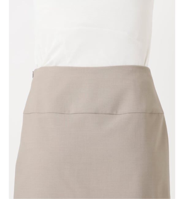 U by SPICK&SPAN「《予約》サイドスリットミニスカート」|スカート|